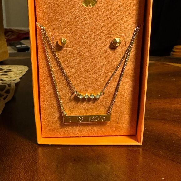 Lucky Brand Gold Double-Strand Necklace Set - Picture 1 of 5